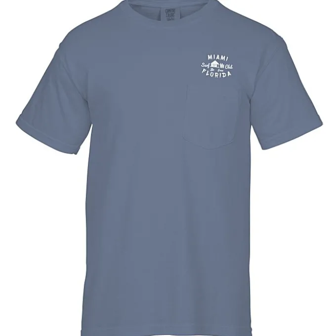 Comfort Colors Garment-Dyed 6.1-oz Pocket T-Shirt - Screen
