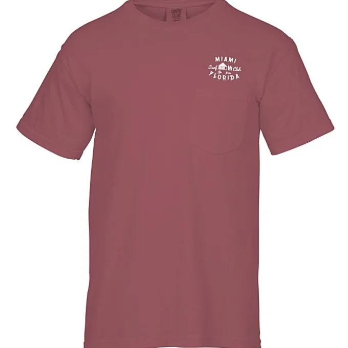 Comfort Colors Garment-Dyed 6.1-oz Pocket T-Shirt - Screen