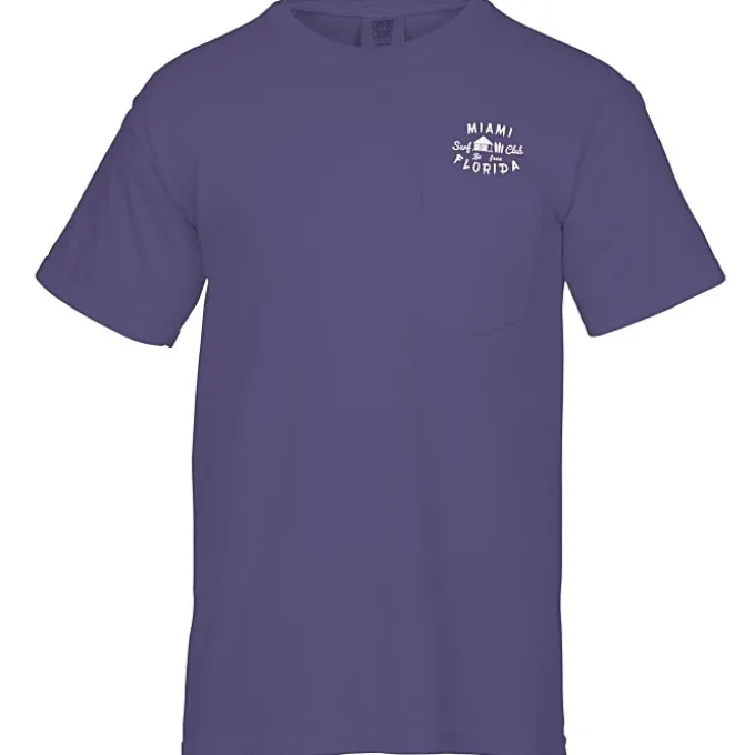 Comfort Colors Garment-Dyed 6.1-oz Pocket T-Shirt - Screen