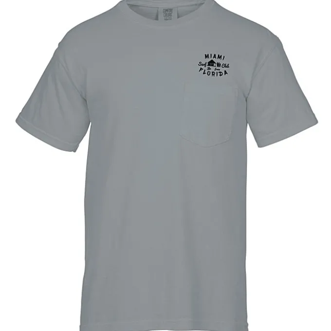 Comfort Colors Garment-Dyed 6.1-oz Pocket T-Shirt - Screen