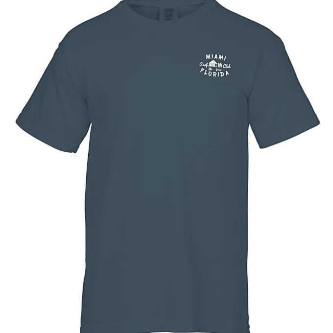 Comfort Colors Garment-Dyed 6.1-oz Pocket T-Shirt - Screen