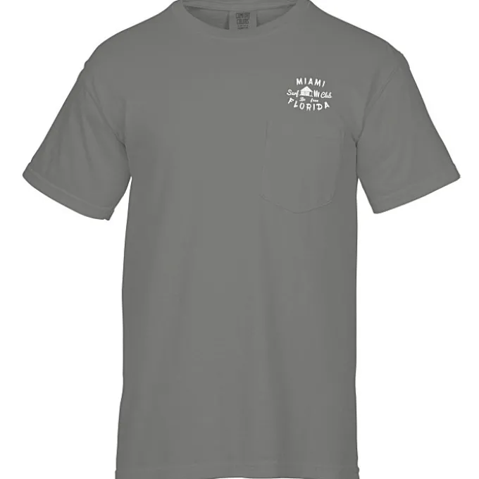 Comfort Colors Garment-Dyed 6.1-oz Pocket T-Shirt - Screen