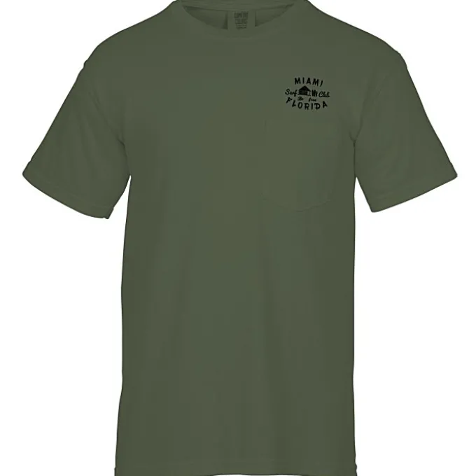 Comfort Colors Garment-Dyed 6.1-oz Pocket T-Shirt - Screen