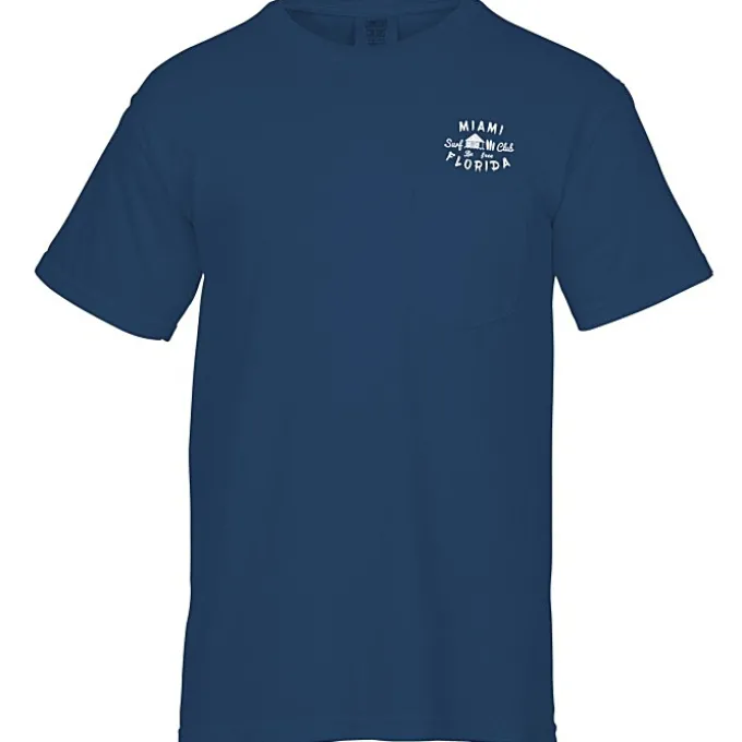 Comfort Colors Garment-Dyed 6.1-oz Pocket T-Shirt - Screen