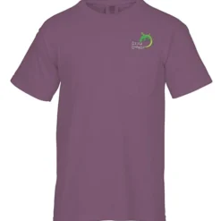 Comfort Colors Garment-Dyed 6.1-oz Pocket T-Shirt - Embroidered
