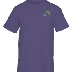 Comfort Colors Garment-Dyed 6.1-oz Pocket T-Shirt - Embroidered