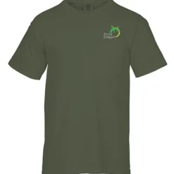 Comfort Colors Garment-Dyed 6.1-oz Pocket T-Shirt - Embroidered