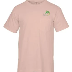 Comfort Colors Garment-Dyed 6.1-oz Pocket T-Shirt - Embroidered