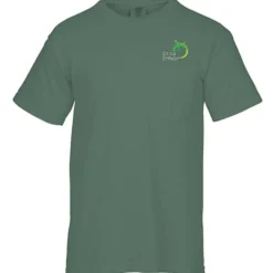 Comfort Colors Garment-Dyed 6.1-oz Pocket T-Shirt - Embroidered
