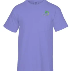 Comfort Colors Garment-Dyed 6.1-oz Pocket T-Shirt - Embroidered