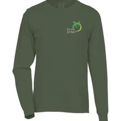 Comfort Colors Garment-Dyed 6.1-oz LS T-Shirt - Embroidered