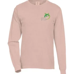 Comfort Colors Garment-Dyed 6.1-oz LS T-Shirt - Embroidered