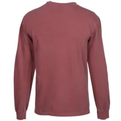 Comfort Colors Garment-Dyed 6.1-oz LS Pocket T-Shirt - Embroidered