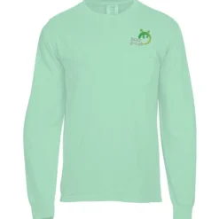 Comfort Colors Garment-Dyed 6.1-oz LS Pocket T-Shirt - Embroidered