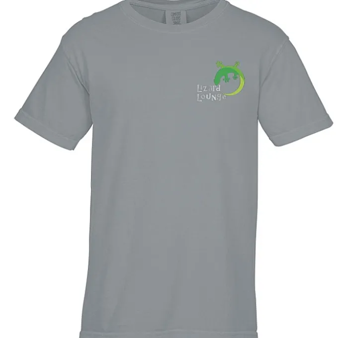 Comfort Colors Garment-Dyed 6.1-oz T-Shirt - Embroidered