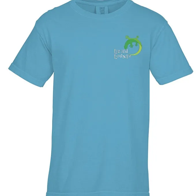 Comfort Colors Garment-Dyed 6.1-oz T-Shirt - Embroidered