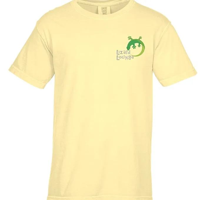 Comfort Colors Garment-Dyed 6.1-oz T-Shirt - Embroidered