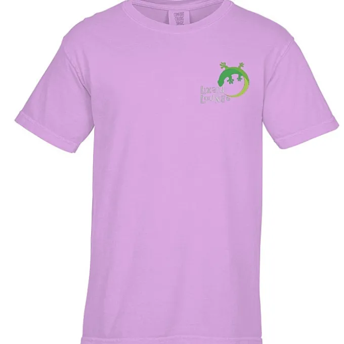 Comfort Colors Garment-Dyed 6.1-oz T-Shirt - Embroidered