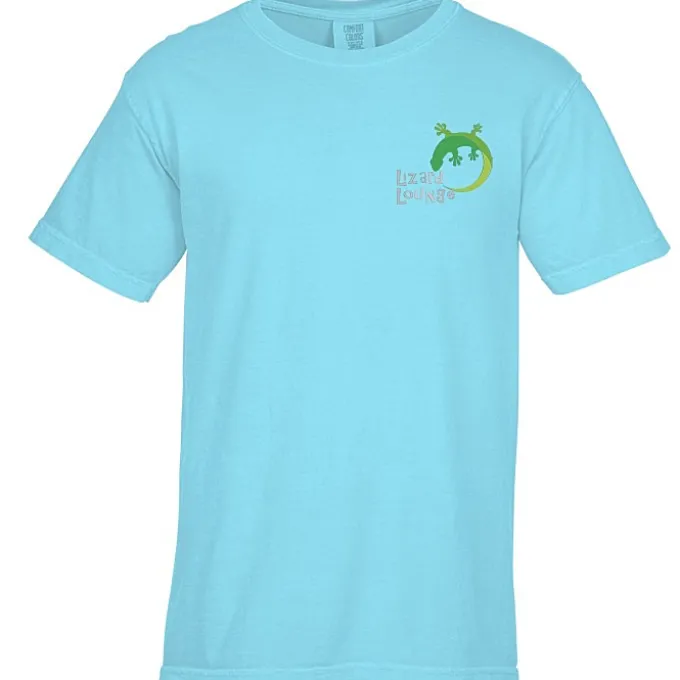 Comfort Colors Garment-Dyed 6.1-oz T-Shirt - Embroidered