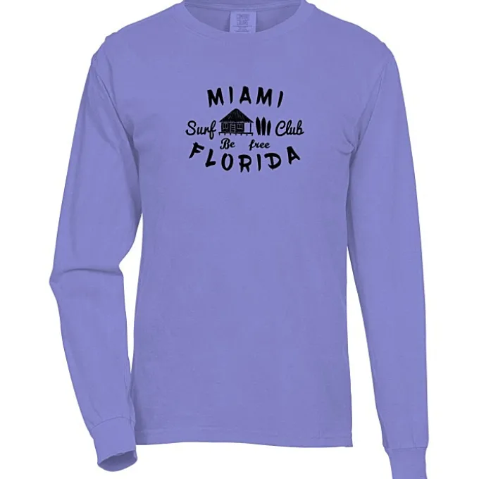 Comfort Colors Garment-Dyed 6.1-oz LS T-Shirt - Screen