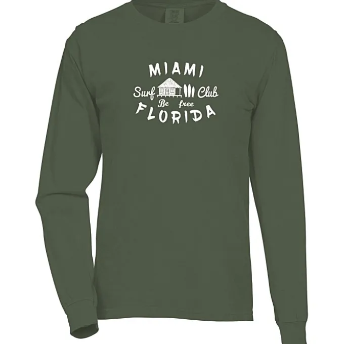 Comfort Colors Garment-Dyed 6.1-oz LS T-Shirt - Screen