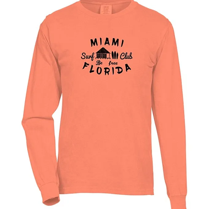 Comfort Colors Garment-Dyed 6.1-oz LS T-Shirt - Screen