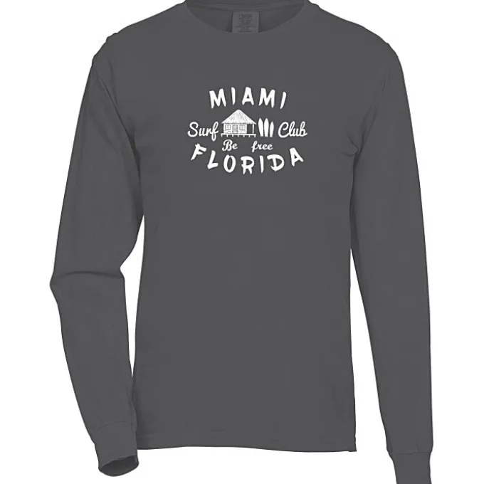 Comfort Colors Garment-Dyed 6.1-oz LS T-Shirt - Screen