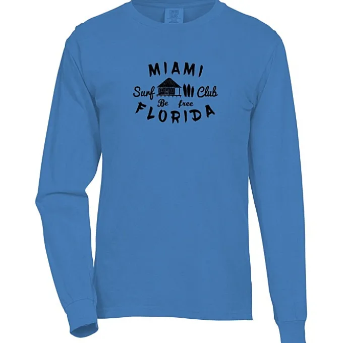 Comfort Colors Garment-Dyed 6.1-oz LS T-Shirt - Screen