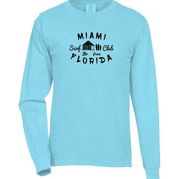 Comfort Colors Garment-Dyed 6.1-oz LS T-Shirt - Screen