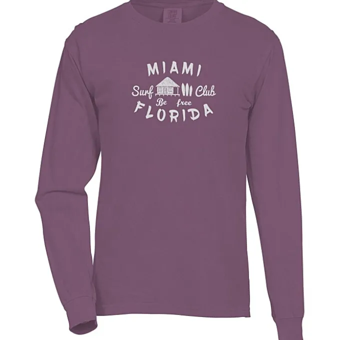 Comfort Colors Garment-Dyed 6.1-oz LS T-Shirt - Screen
