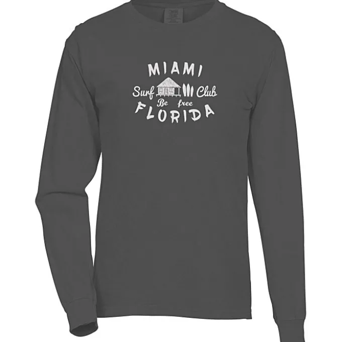 Comfort Colors Garment-Dyed 6.1-oz LS T-Shirt - Screen