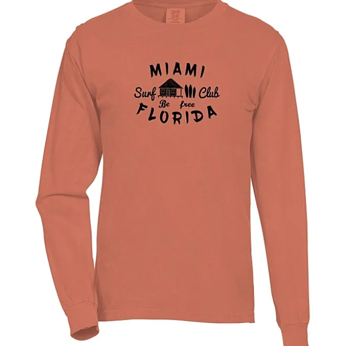 Comfort Colors Garment-Dyed 6.1-oz LS T-Shirt - Screen