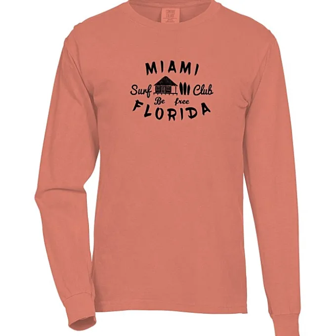 Comfort Colors Garment-Dyed 6.1-oz LS T-Shirt - Screen