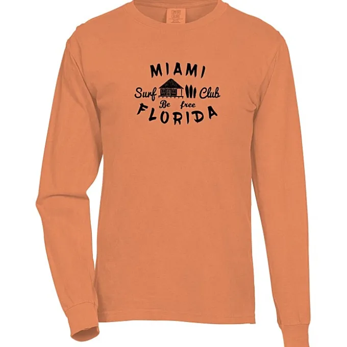 Comfort Colors Garment-Dyed 6.1-oz LS T-Shirt - Screen
