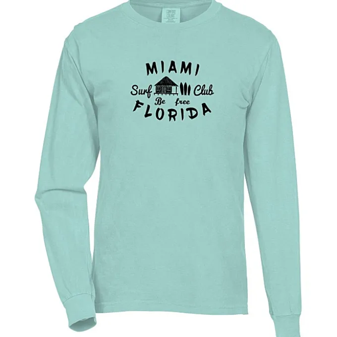 Comfort Colors Garment-Dyed 6.1-oz LS T-Shirt - Screen