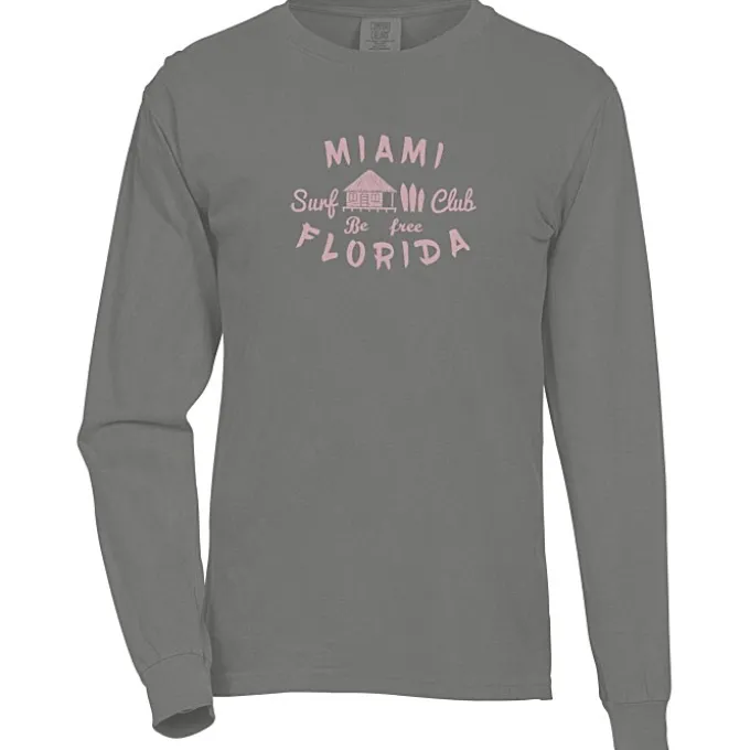 Comfort Colors Garment-Dyed 6.1-oz LS T-Shirt - Screen