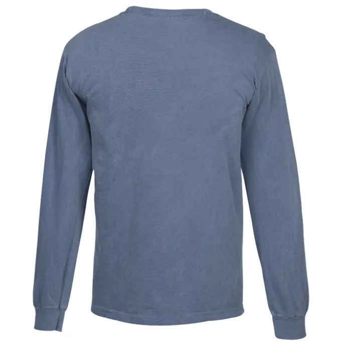 Comfort Colors Garment-Dyed 6.1-oz LS T-Shirt - Screen