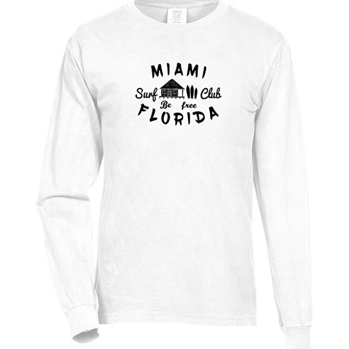 Comfort Colors Garment-Dyed 6.1-oz LS T-Shirt - Screen