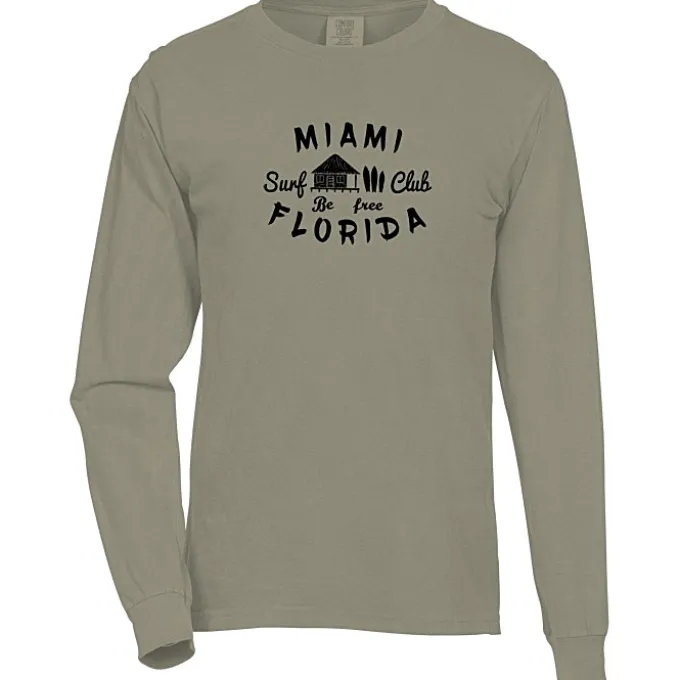 Comfort Colors Garment-Dyed 6.1-oz LS T-Shirt - Screen