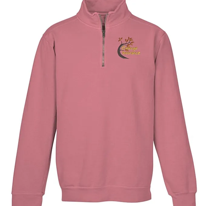 Comfort Colors Garment-Dyed 1/4-Zip Pullover - Men's