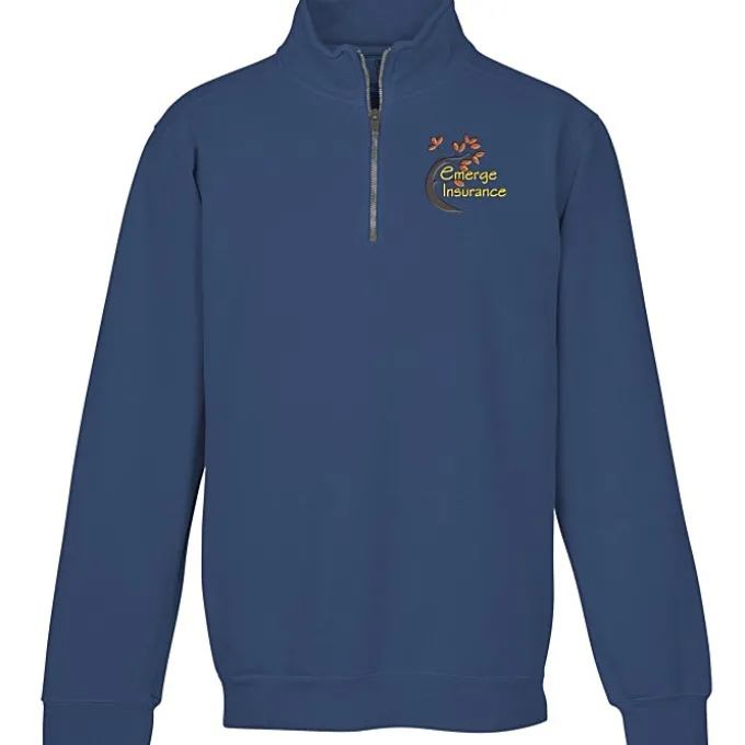 Comfort Colors Garment-Dyed 1/4-Zip Pullover - Men's