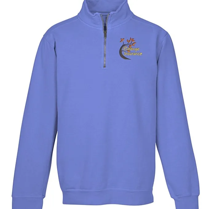 Comfort Colors Garment-Dyed 1/4-Zip Pullover - Men's