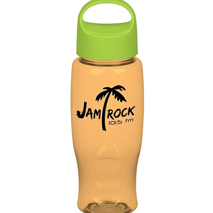 Comfort Grip Bottle with Oval Crest Lid - 27 oz.