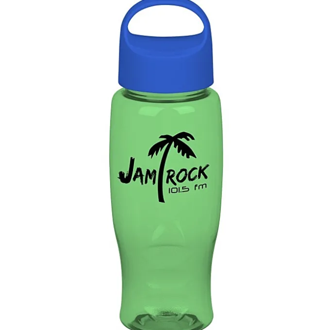 Comfort Grip Bottle with Oval Crest Lid - 27 oz.