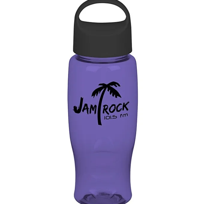 Comfort Grip Bottle with Oval Crest Lid - 27 oz.