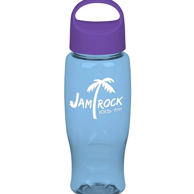 Comfort Grip Bottle with Oval Crest Lid - 27 oz.