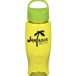 Comfort Grip Bottle with Oval Crest Lid - 27 oz.