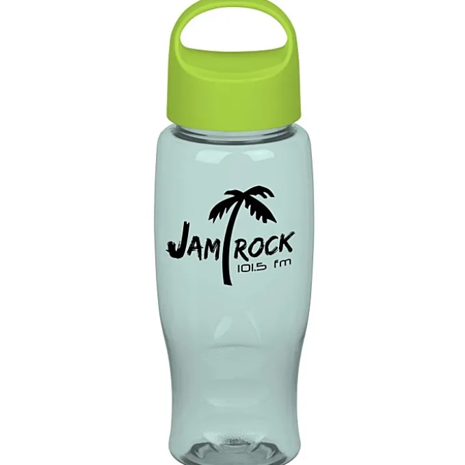 Comfort Grip Bottle with Oval Crest Lid - 27 oz.