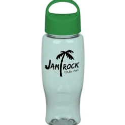 Comfort Grip Bottle with Oval Crest Lid - 27 oz.