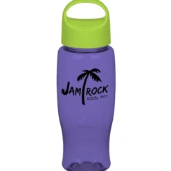 Comfort Grip Bottle with Oval Crest Lid - 27 oz.